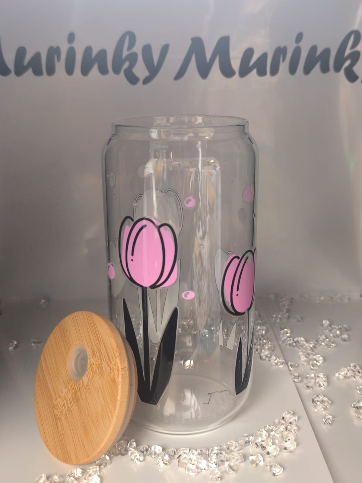 sklenice , originální tvar plechovky  Cena 210,-